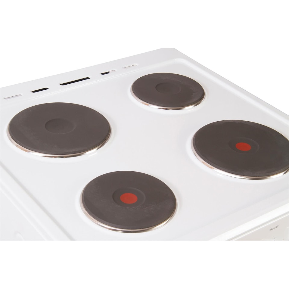 image 1 of Statesman NAPIER60EW Single Cavity Electric Cooker, 60 cm, White