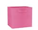 image 1 of Collapsible Non-Woven Storage Box - L | Pink | 1