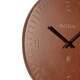 image 5 of Interval Resin Wall Clock 30cm - Oxblood Red | Oxblood