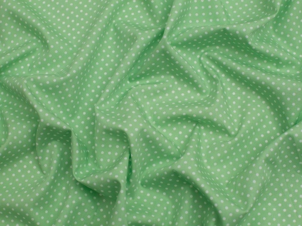 Minerva Core Range Green 100% Cotton Poplin Fabric for Dressmaking, Quilting, 112.5cm / 44" Wide - per metre