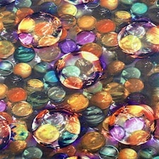 Multicoloured Soft Touch ITY Silky Stretch Knit Fabric for Dressmaking, 150cm / 59" Wide - per metre