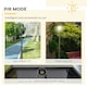 image 4 of Outsunny 2.4m Garden Lamp Post Light LED Solar Powered Patio Path Lighting Lamp