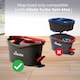image 2 of Vileda Turbo Classic Mop Head Refill Twin Pack 160504