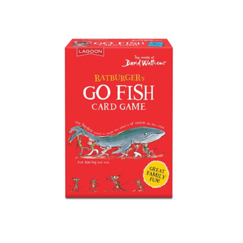 David Walliams Ratburger's Go Fish Card Game