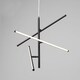 image 3 of BHS Zaha LED Pendant, Black