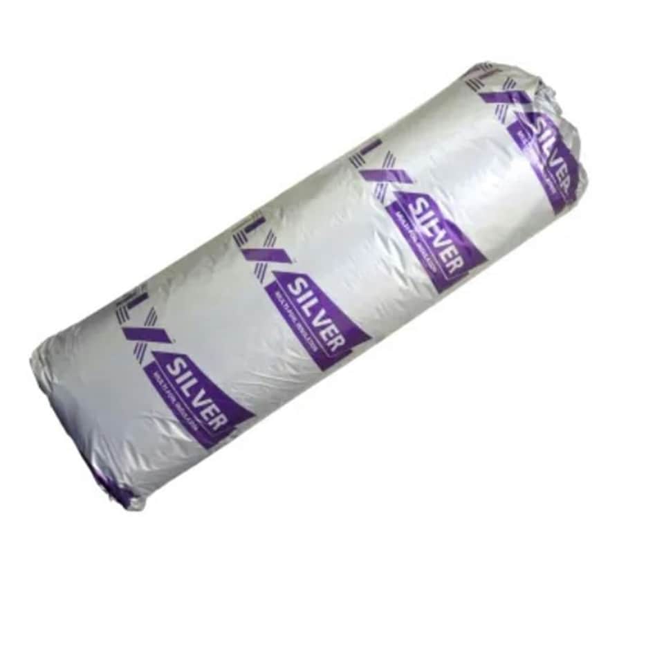 image 1 of PACK OF 20 (Total 20 Units) - Multifoil Roof / Loft Insulating Vapour Barrier - 10000mm x 1200mm