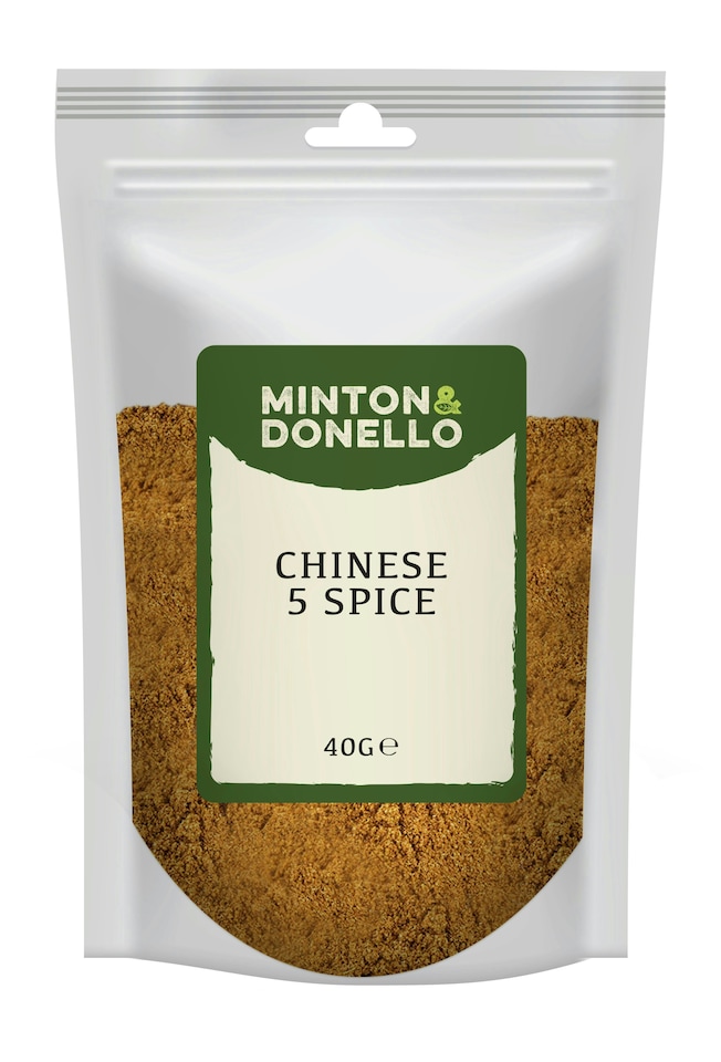 image 1 of Minton & Donello Chinese 5 Spice 10 x 40g