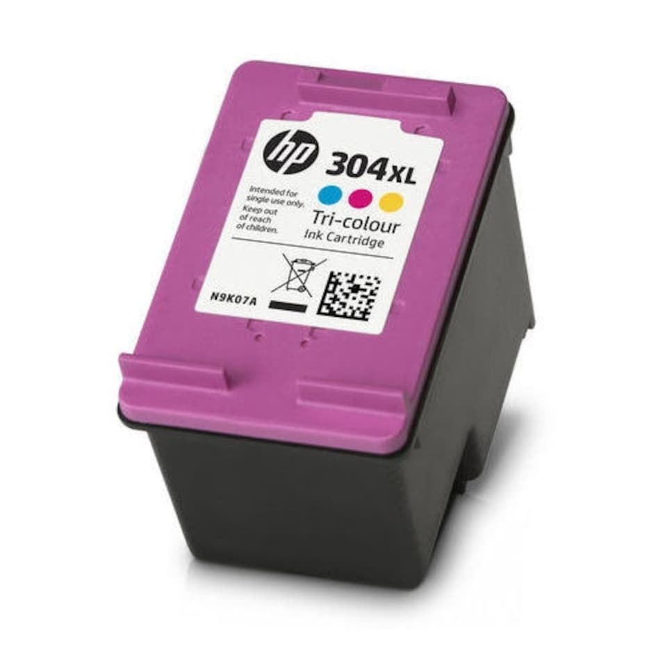 image 1 of 2x Ink Jungle 304XL Colour Refilled Ink Cartridges - Replaces HP 304XL Colour