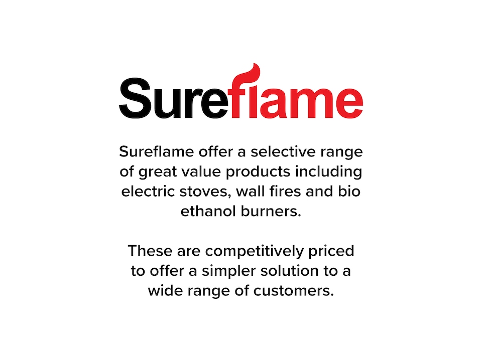image 1 of Sureflame Barilo Bio Ethanol Stove in Cream