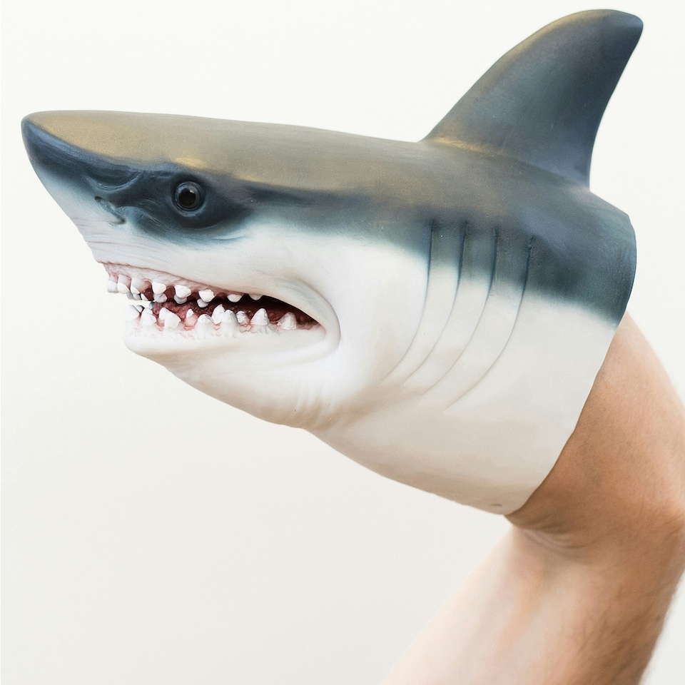 image 1 of Wild Thingz Shark Hand Puppet