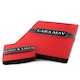image 2 of Lara-May Set of 8 London Red Recycled Leather Placemats & 8 Leather Coasters