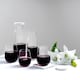 image 6 of Argon Tableware Brocca Glass Carafes with Silicone Lids - 700ml - Pack of 4