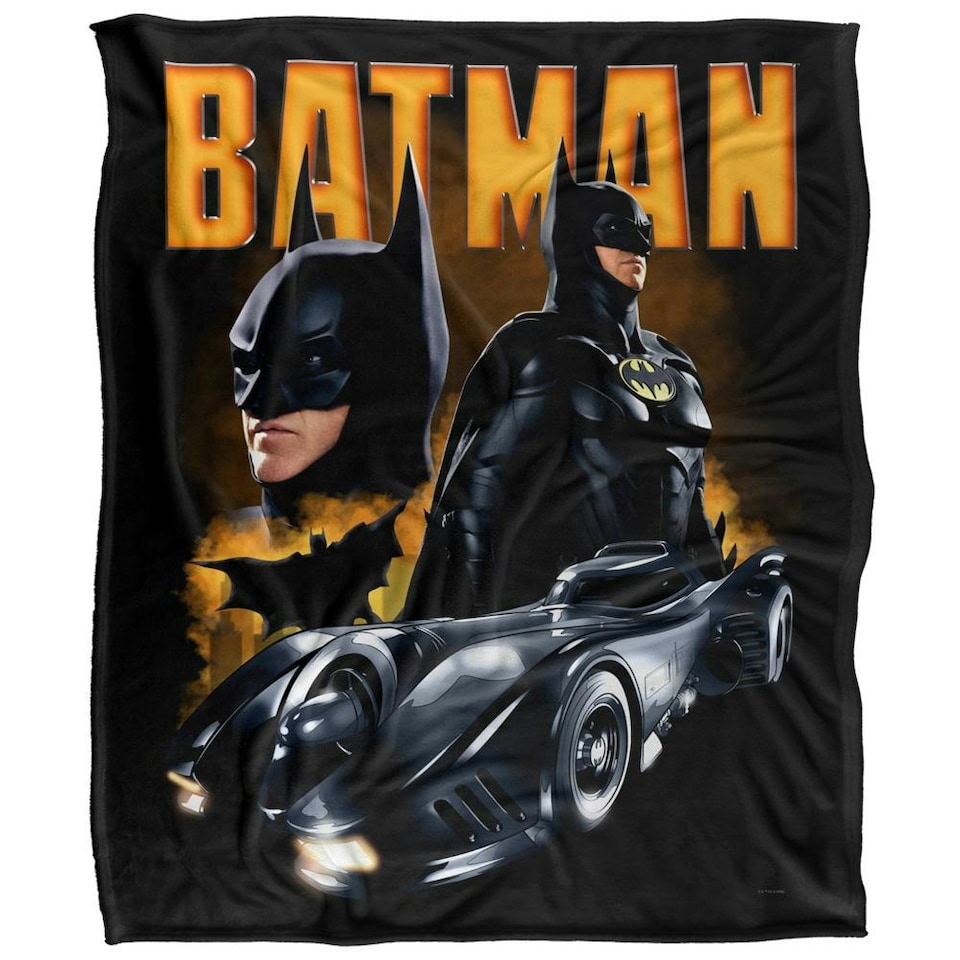 image 1 of The Flash Pose Batman Blanket - Multicoloured - One Size