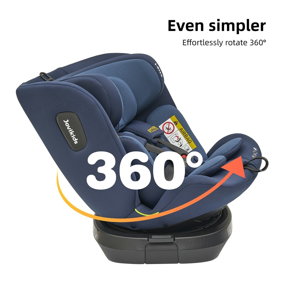 image 1 of JoviKids Spin Ranger TT Car Seat Blue Blue