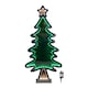 image 9 of 60cm Infinity Light up Christmas Tree Decoration with Green LEDs on Metal Base