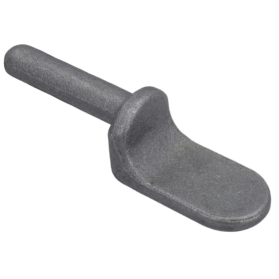 image 1 of Tailgate Straight Hinge 150 x 30mm + 12.5mm Weld on Gudgeon Pin Self Colour 8pk Grey