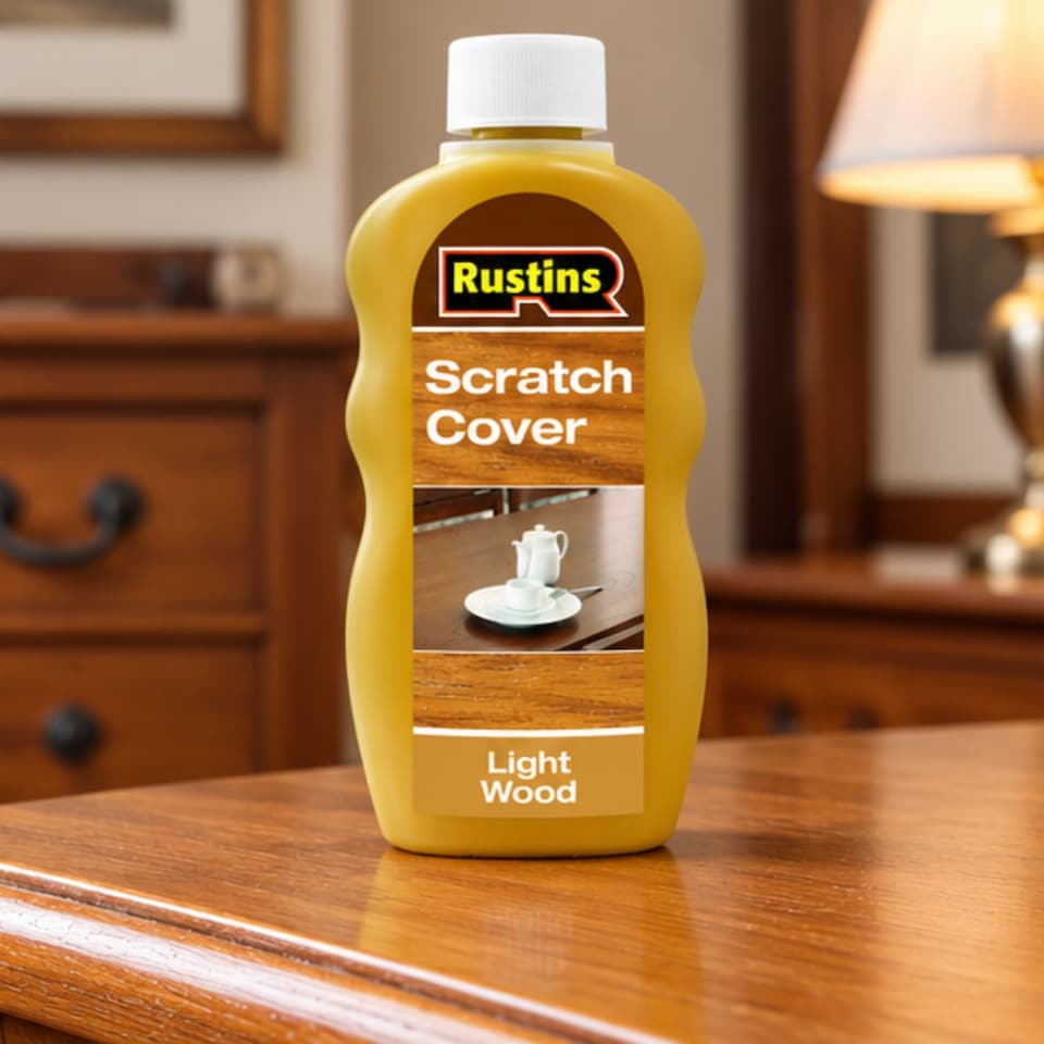 image 1 of Rustins Scratch Cover Restore & Protect Light Wood 300ml