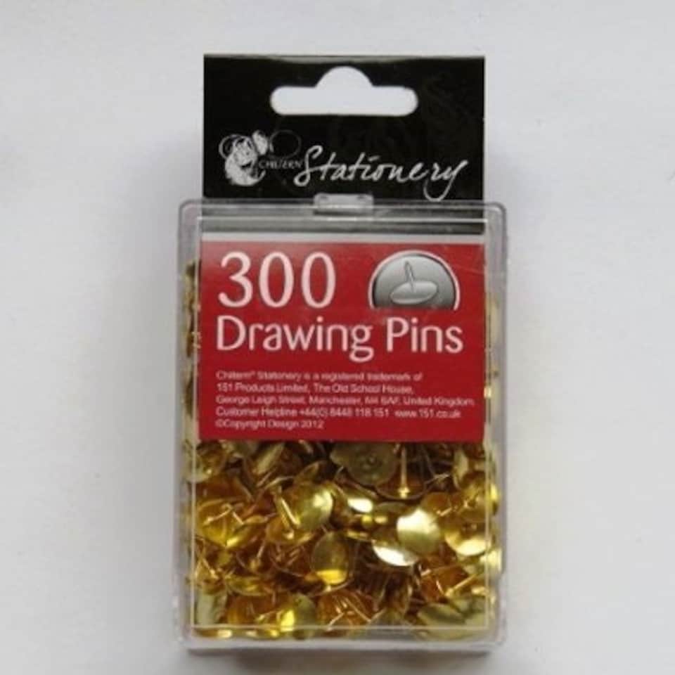 image 1 of Metal Drawing Pins - Box of 300