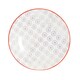 image 4 of Nicola Spring Hand-Printed Side Plates - 18cm - Purple - Pack of 6 Multi