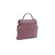 image 2 of Eastern Counties Leather Katrina Leather Buckle Detail Handbag - Grape/Ivory - One Size | Green