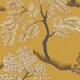 image 4 of Sublime Tree Floral Ochre Wallpaper Yellow | Yellow
