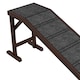 image 8 of PawHut Pet Ramp for Dogs Cats with Non-Slip Carpet for Bed Sofa, Brown