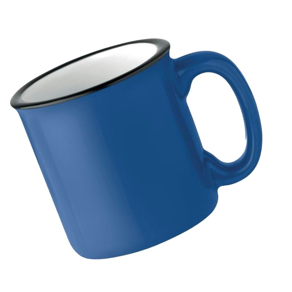 image 1 of MidOcean Tweenies Vintage Ceramic 240ml Mug - Royal Blue - One Size