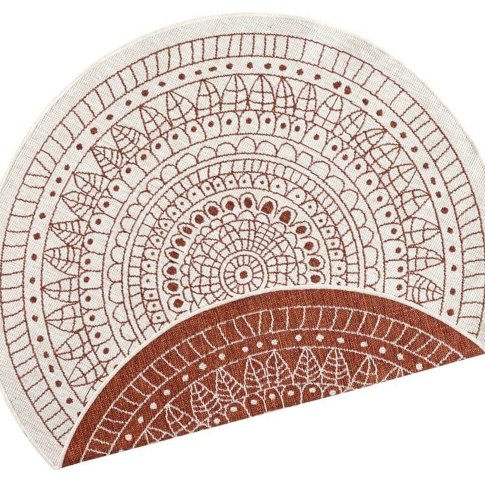 image 1 of The Rugs Porto Reversible Indoor Outdoor Rug Flatweave Polypropylene Design