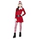 image 4 of Elves Behavin' Badly Elf Fancy Dress Costume Ladies Large - UK 16-18 Red | 16