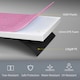 image 3 of SPORTNOW 10FT Trampoline Pad Spring Cover, Waterproof, Pink | Pink