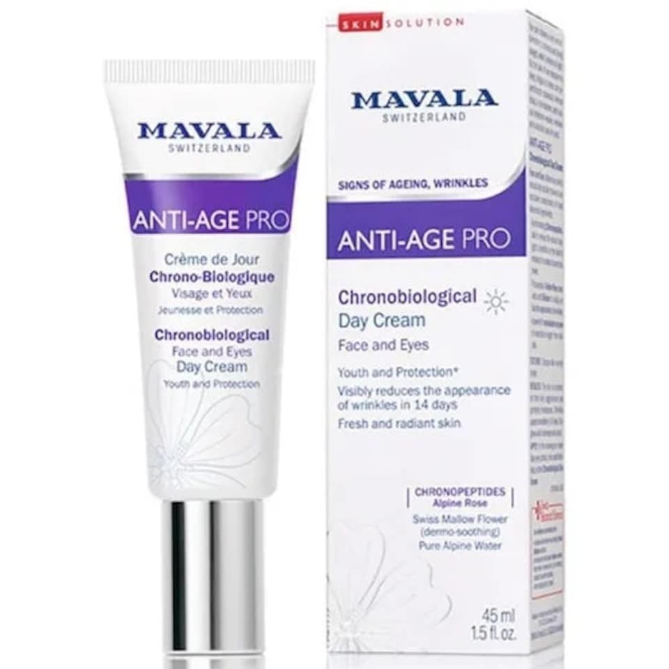 Mavala Anti Age Pro Chronobiological Day Cream For Fine Lines & Wrinkles 30ml