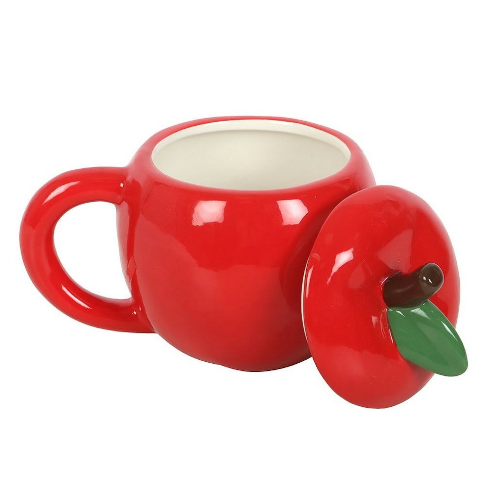image 1 of Something Different Apple Mug - Red - One Size