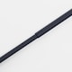 image 2 of OHS Curtain Pole Extendable 16mm Metal Finnials Twist End Rod 70-120cm | Black
