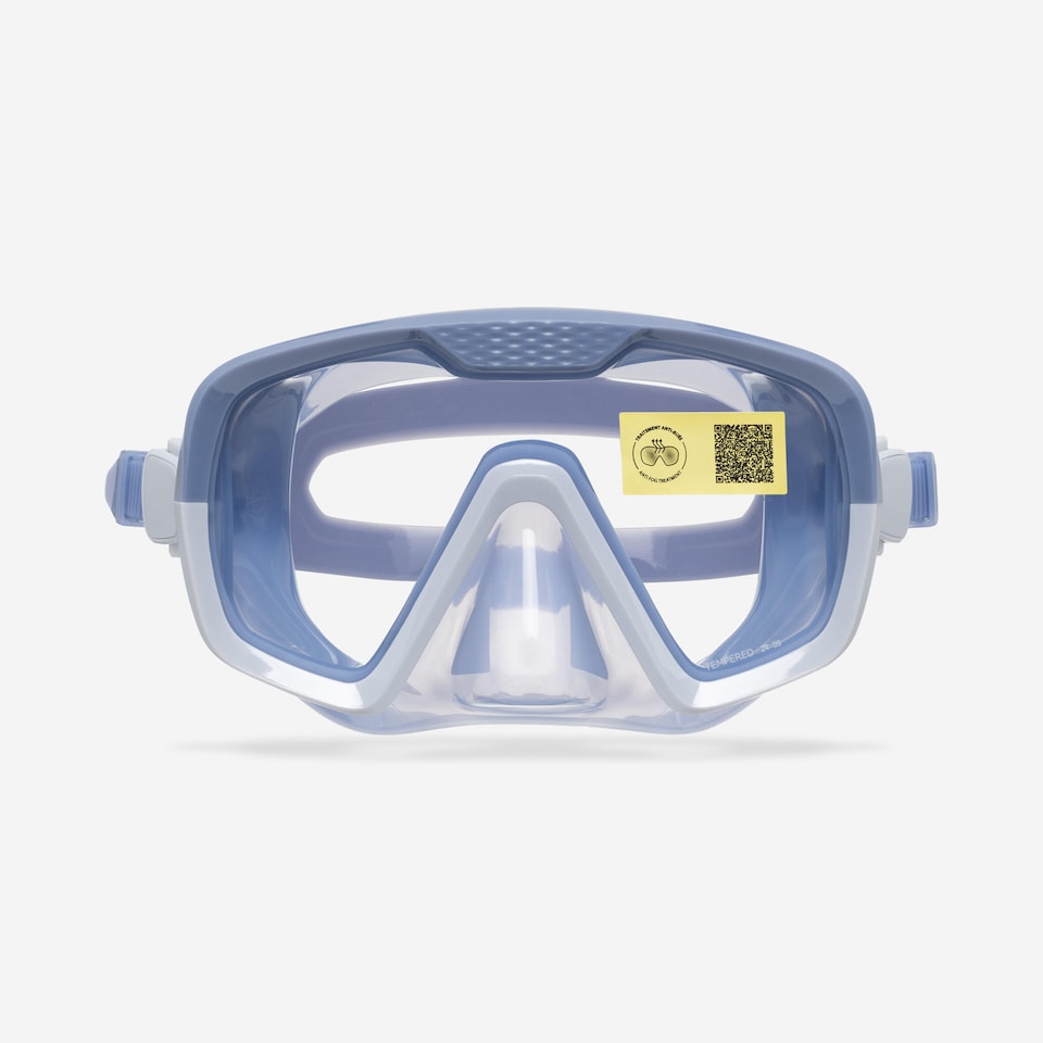 image 1 of Decathlon Anti-Fog Diving Mask 100 With Silicone Strap