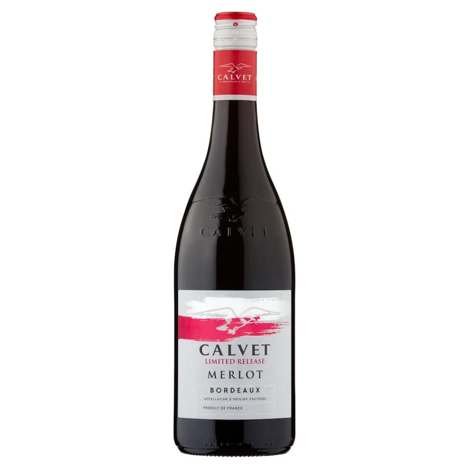 Calvet Limted Release Merlot Red Wine 75cl
