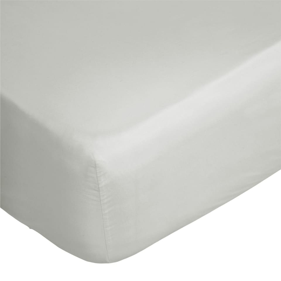image 1 of Belledorm 400 Thread Count Egyptian Cotton Fitted Sheet - Ivory - Kingsize