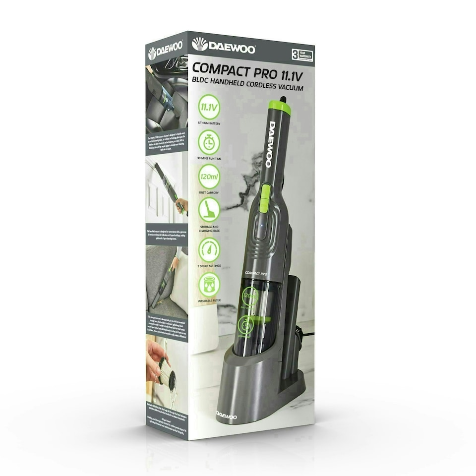 image 1 of Daewoo Compact Pro, Handheld Compact Vacuum Cleaner