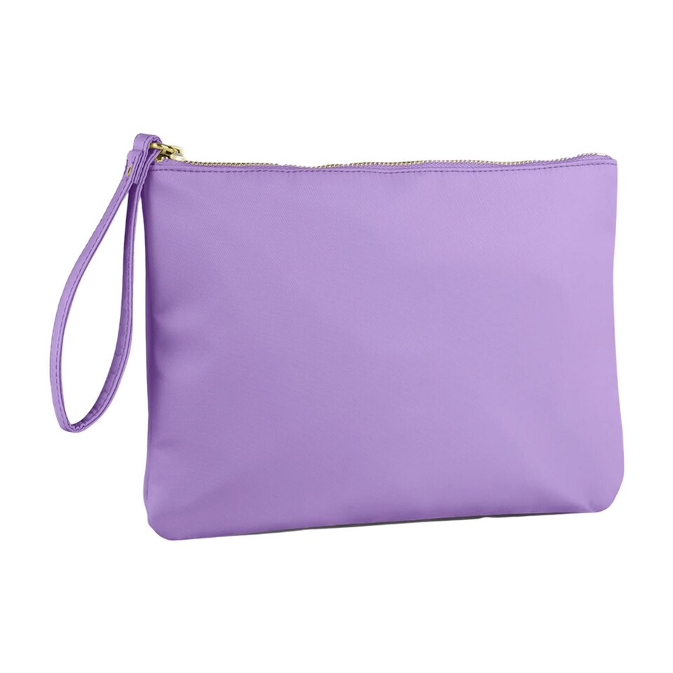 image 1 of Bagbase Sundae Wristlet Pouch | Blue | Blueberry Swirl | One Size | 1