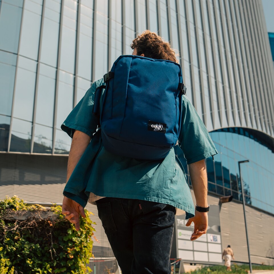 image 1 of CabinZero Classic Tech Backpack 28L, Underseat Approved & Padded Laptop Sleeve