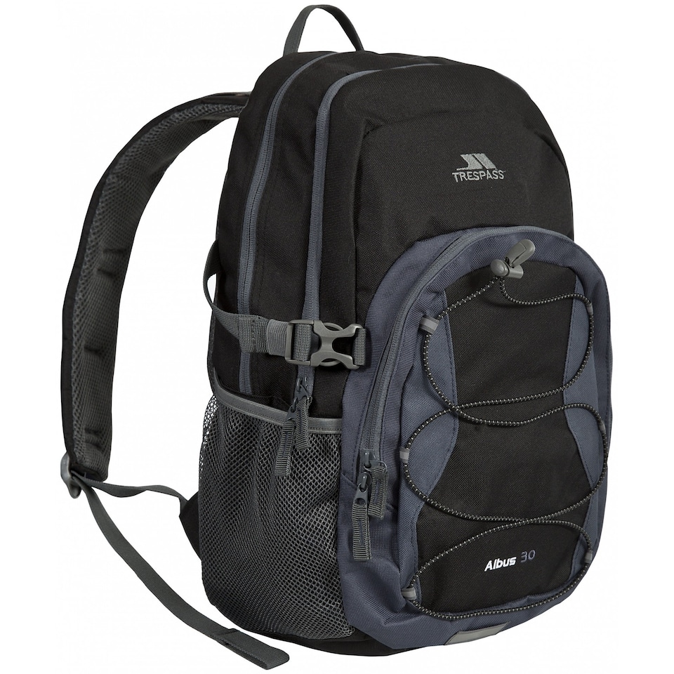 image 1 of Trespass Albus 30 Litre Casual Rucksack/Backpack | Grey | Ash | One Size | 1