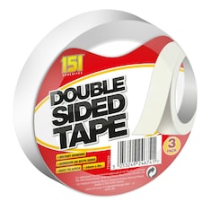Pack of 3 8m x 24mm x 0.15mm Double Sided Tape