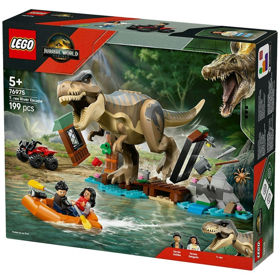 image 1 of LEGO Jurassic World T-Rex River Escape