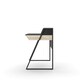 image 3 of Salcombe desk in black oak light