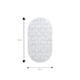 image 3 of Showerdrape Hyrdro Anti Slip Clear PVC Bath Mat 68cm x 38cm | Clear | Clear | 1