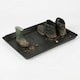 image 6 of Large Boot Tray 3 Pieces Waterproof Multifunctional Shoe Drip Protector Holder | Black | Black | 1