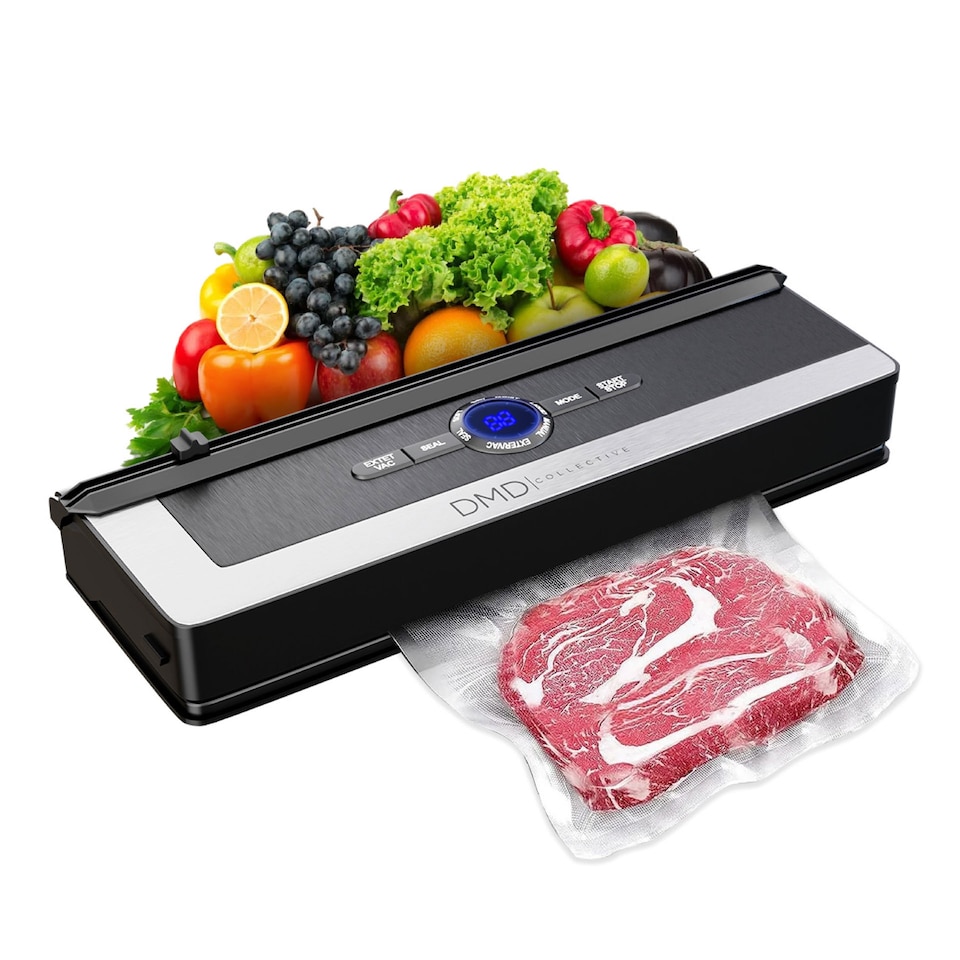 image 1 of DMD 6 in 1 Vacuum Sealer Machine, 30cm Longer Seal Food Sealer with Vacuum Sealer Bags