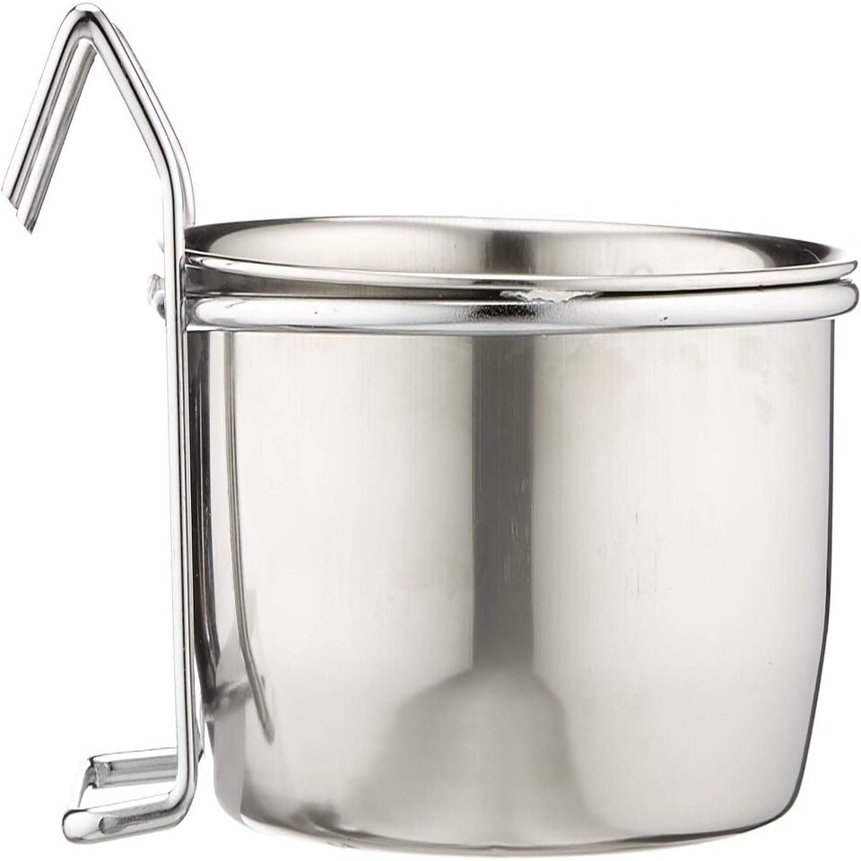 image 1 of Classic Pet Products Classic Steel Hook-On Coop Cup 600 ml