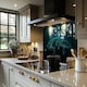 image 2 of Map Of The Planet Splash Back | White