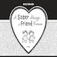 image 3 of Sentimental Verse A Sister Always A Friend Forever 2025 Keepsake Wall Calendar