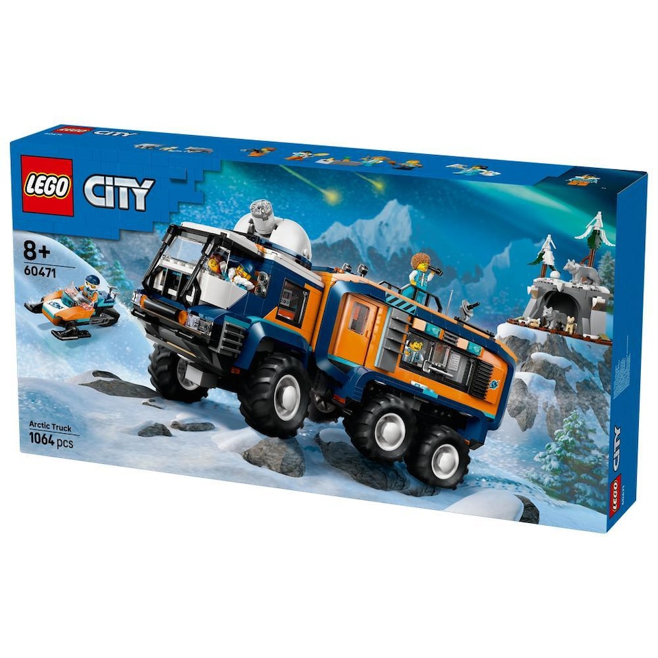 image 1 of Lego City Arctic Explorer Science Lab Truck